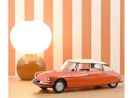 PRE-ORD3R NOREV Modeliukas 1/12 1957 Citroën ID 19, capucine orange/cream