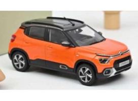 PRE-ORD3R NOREV Modeliukas 1/43 2021 Citroen C3 *Indian Market*, orange/grey roof