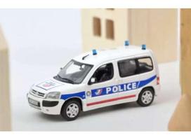 PRE-ORD3R NOREV Modeliukas 1/43 2004 Citroen Berlingo *Police Nationale, Brigade Fluviale*, white/blue