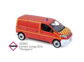 PRE-ORD3R NOREV Modeliukas 1/43 2016 Citroen Jumpy *Pompiers*, red