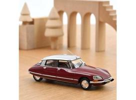 PRE-ORD3R NOREV Modeliukas 1/43 1972 Citroen DS 23 Pallas, Grenade red/silver