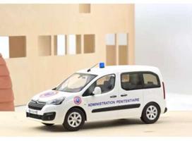 PRE-ORD3R NOREV Modeliukas 1/18 2016 Citroën Berlingo *Administration Penitentiaire*, white/blue