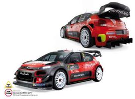 PRE-ORD3R NOREV Modeliukas 1/18 2017 Citroen C3 WRC Official Presentation Version