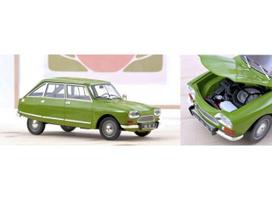 PRE-ORD3R NOREV Modeliukas 1/18 1969 Citroen Ami 8 Club, iris green