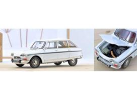 PRE-ORD3R NOREV Modeliukas 1/18 1974 Citroen Ami 8 Super, meije white
