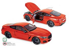 PRE-ORD3R NOREV Modeliukas 1/18 2019 BMW 850i, orange metallic