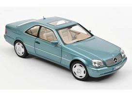 PRE-ORD3R NOREV Modeliukas 1/18 1997 Mercedes Benz CL600 Coupe, blue metallic