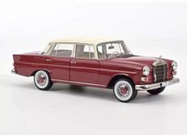 PRE-ORD3R NOREV Modeliukas 1/18 1966 Mercedes Benz 200, red