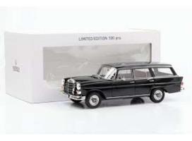 PRE-ORD3R NOREV Modeliukas 1/18 1966 Mercedes Benz 200 Universal W110 B II, black