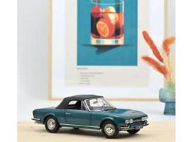 PRE-ORD3R NOREV Modeliukas 1/18 1969 Peugeot 504 Cabriolet, blue metallic