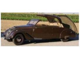 PRE-ORD3R NOREV Modeliukas 1/18 1937 Peugeot 402 Eclipse, Chocolate brown