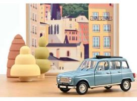 PRE-ORD3R NOREV Modeliukas 1/18 1966 Renault 4 L, french blue