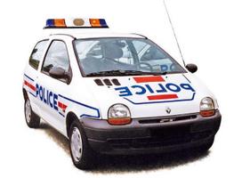 PRE-ORD3R NOREV Modeliukas 1/18 1995 Renault Twingo *Police*, white