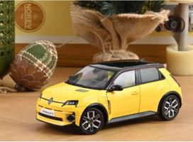 PRE-ORD3R NOREV Modeliukas 1/18 2024 Renault 5 E-Tech 100% Electric, pop yellow/black