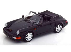 PRE-ORD3R NOREV Modeliukas 1/18 1990 Porsche 964 Carrera 4 Cabrio, black