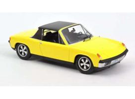 PRE-ORD3R NOREV Modeliukas 1/18 1973 Volkswagen-Porsche 914-6, yellow