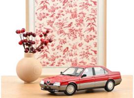 PRE-ORD3R NOREV Modeliukas 1/18 1991 Alfa Romeo 164, red