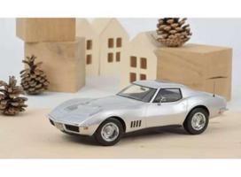 PRE-ORD3R NOREV Modeliukas 1/18 1969 Chevrolet Corvette Coupe, silver