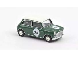 PRE-ORD3R NOREV Modeliukas 1/54 1964 Mini Cooper S #74, green