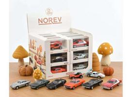 PRE-ORD3R NOREV Modeliukas 1/43 Display 24 Pieces Famous Jet-car
