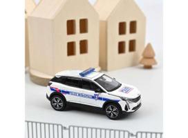 PRE-ORD3R NOREV Modeliukas 1/43 2023 Peugeot 3008 *Police Municipale*, white/blue