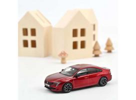 PRE-ORD3R NOREV Modeliukas 1/43 2023 Peugeot 508 GT Hybrid, Elixir red