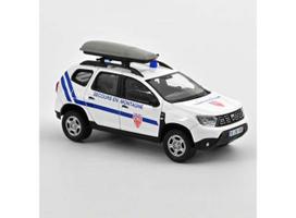 PRE-ORD3R NOREV Modeliukas 1/43 2020 Dacia Duster Police Nationale CRS *Secours en Montagne, white/blue