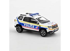 PRE-ORD3R NOREV Modeliukas 1/43 2021 Dacia Duster Police Nationale- Guadeloupe white/blue/yellow