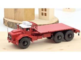 PRE-ORD3R NOREV Modeliukas 1/43 1960 Berliet T100 n1 without side panels, red/grey
