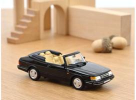 PRE-ORD3R NOREV Modeliukas 1/43 1992 Saab 900 Turbo Cabriolet, black