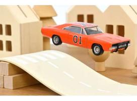 PRE-ORD3R NOREV Modeliukas 1/43 1969 Dodge Charger Jet-car *General Lee Look-a-like*, orange