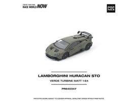 PRE-ORD3R Pop Race Modeliukas 1/64 Lamborghini Huracan STO, verde turbine matt