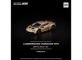 PRE-ORD3R Pop Race Modeliukas 1/64 Lamborghini Huracan STO, matte gold