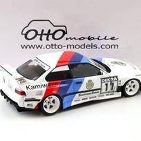 OttOmobile Miniatures Modeliukas 1/18 2024 BMW E36 #11 Khyzyl Saleem *Resin series*, white/blue/red (yra Sandėlyje)