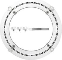 "LazySusanBearing" 12 colių aukštos kokybės plieno 200/300/600/800 mm pasukamo stalo guolių stovas, 360 laipsnių kampu besisukantis "Lazy Susan" stalo guolis, skirtas stikliniam, granitiniam arba mediniam virtuvės stalui (450 mm (18