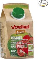 "Voelkel" - pomidorų sultys - 100 % tiesiogiai spaustos sultys - 0,5 l - 6 vnt. pakuotė