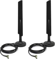 10dBi 4G LTE antena Mini Soft Whip TS9 antena su magnetiniu pagrindu, skirta "Verizon AT&T T-Mobile Sprint" 4G LTE mobiliajam Hotspot MiFi maršrutizatoriui Mobilusis mobilusis plačiajuostis modemas USB modemas Dongle adapteris
