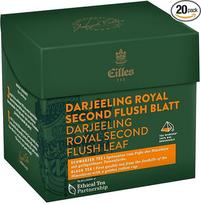 Arbatos deimantai Darjeeling Royal 2ND FLUSH lapeliai iš Eilles, 20 vnt. dėžutė
