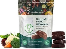 augalinis maistas - natūralus multivitaminas ir sveikas virškinimas - veganiškas, daug skaidulų, antioksidantas - 35+ supermaisto produktų, be glitimo, be laktozės ir su mažu maisto kiekiu