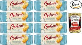 Balconi Slyvų pyragas Classico allo Yogurt Klasikinis jogurtinis slyvų pyragas iš "Balconi" 8 x 190 g + itališka gurmaniška polpa 400 g