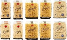 Bandomoji pakuotė "Pasta Small Makaronai" (10 x 500 g) Itališki kietųjų kviečių manų kruopų makaronai + itališki gurmaniški makaronai "Polpa" 400 g