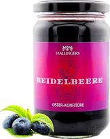 Hallingers Velykų uogienė "Forest Blueberry" - velykinės dovanos velykiniams krepšeliams Velykoms, rankomis maišyta uogienė velykiniams pusryčiams (stiklinė) - Motinos dienos dovana ir dovanų idėjos tėvo dienai | Glückwun