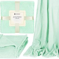 Pledas Lovely Blankets Extra Soft, šviesiai žalia, 160 cm x 200 cm