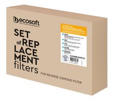 Standartinis pažangus 5 pakaitinių filtrų rinkinys ECOSOFT (PP5-GAC-CTO-50GPD-POSTMIN)