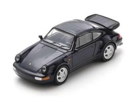 PRE-ORD3R Schuco Modeliukas 1/64 Porsche 911 (965) Turbo, black