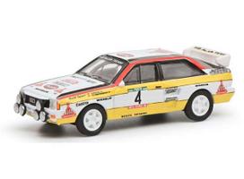 PRE-ORD3R Schuco Modeliukas 1/64 Audi Quattro #4 Rally Portugal 1984, white/yellow
