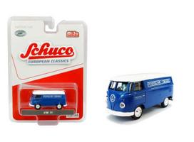 PRE-ORD3R Schuco Modeliukas 1/64 Volkswagen T1 Van *Porsche-Diesel*, blue/white