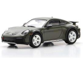 PRE-ORD3R Schuco Modeliukas 1/43 2023 Porsche 911 (992) Dakar, green (nato olive)