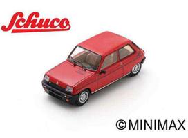 PRE-ORD3R Schuco Modeliukas 1/43 1982 Renault 5 Alpine Turbo, red