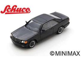 PRE-ORD3R Schuco Modeliukas 1/43 1986 Mercedes Benz 560 SEC AMG, black